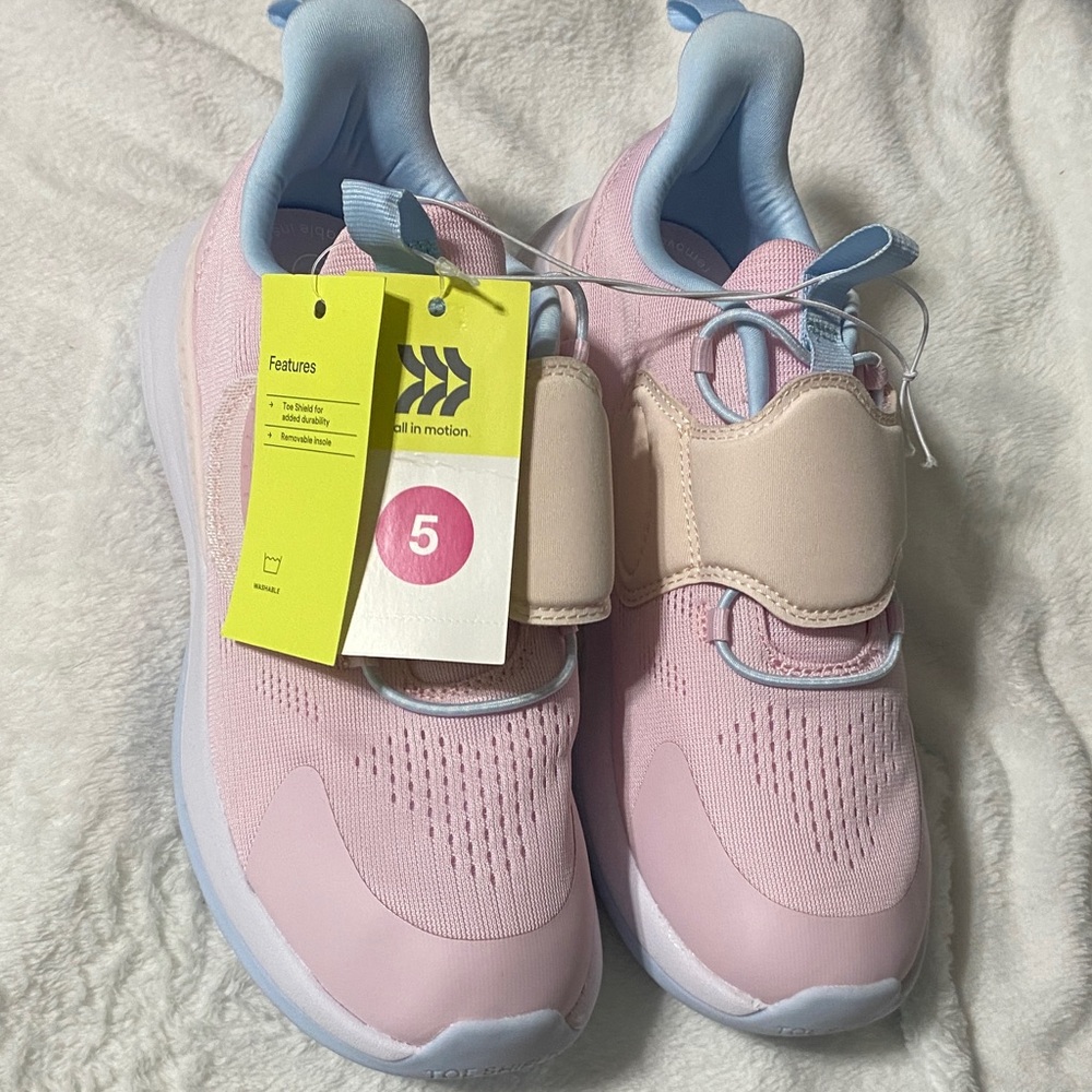 All in Motion Kids Sneakers in Pink and Blue